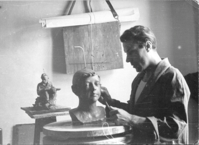 William Girometti, giovane scultore